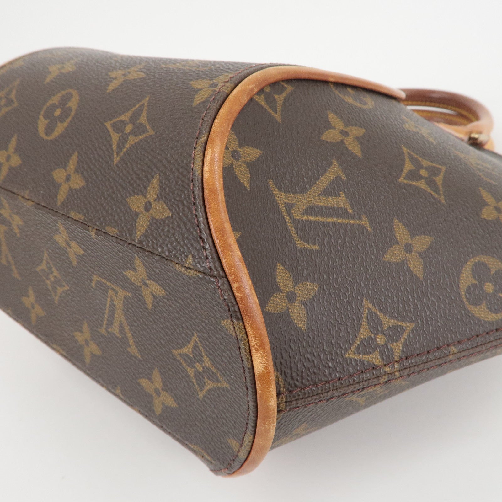 Louis Vuitton Monogram Ellipse PM Hand Bag Brown M51127