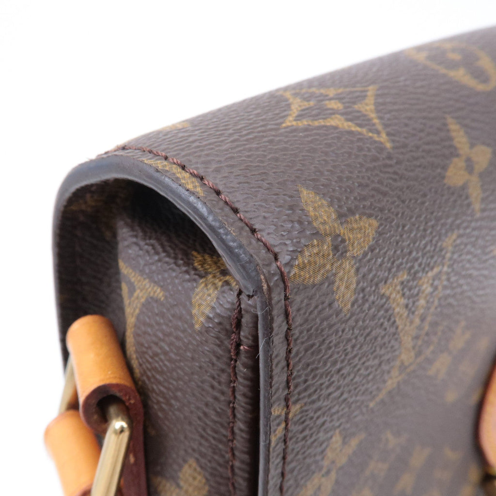 Louis Vuitton Monogram Saint Cloud GM Shoulder Bag Brown M51242