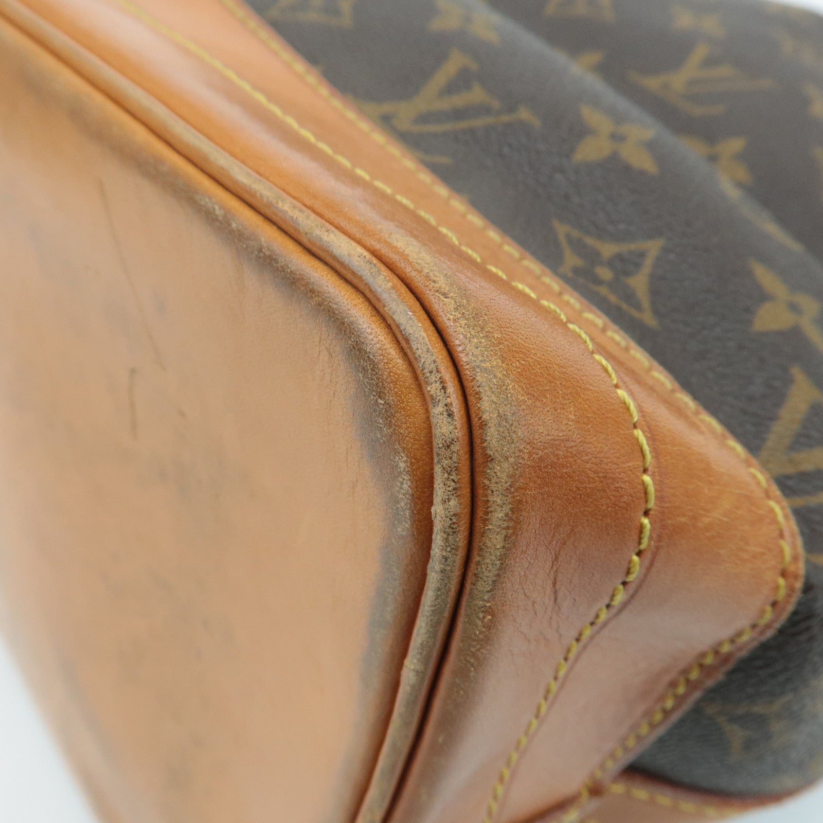 Louis Vuitton Monogram Noe Shoulder Bag Hand Bag Brown M42224