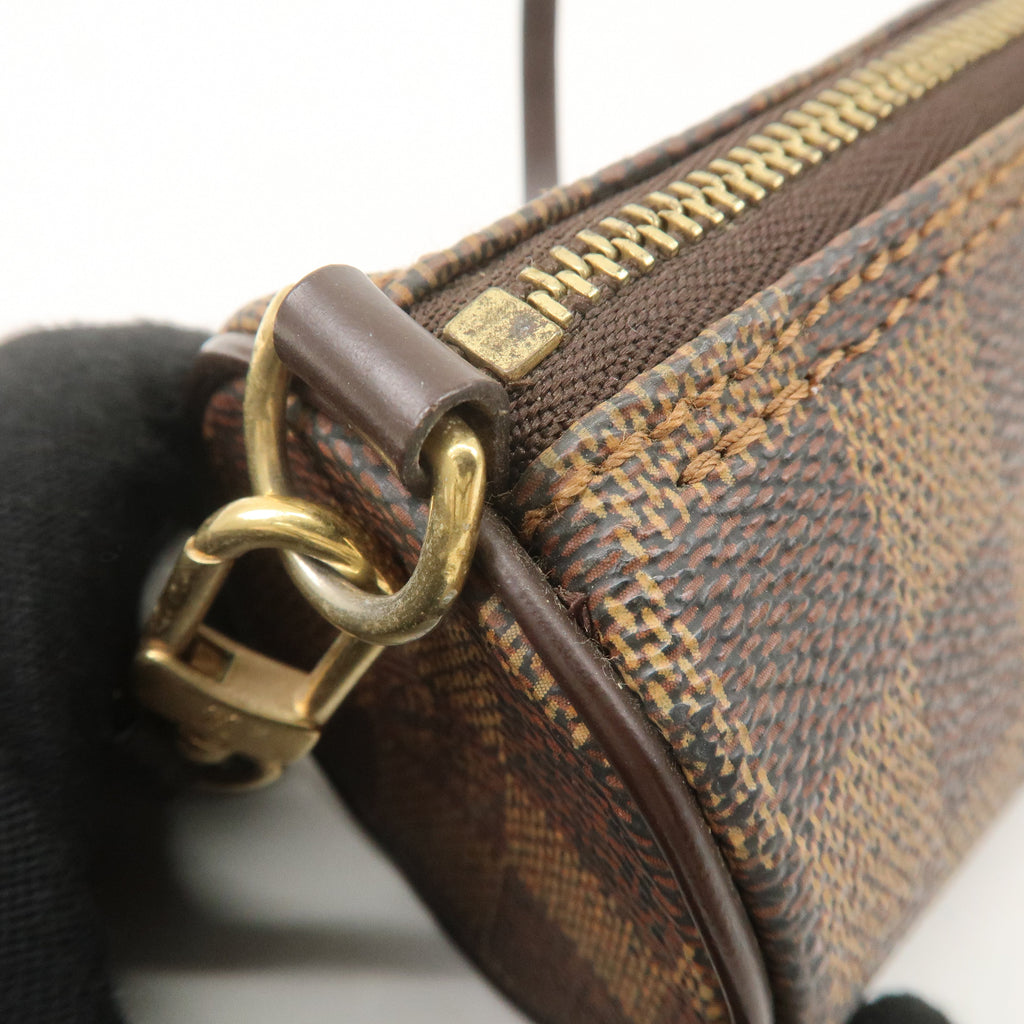 Louis Vuitton Damier Mini Pouch for Papillon Bag Brown
