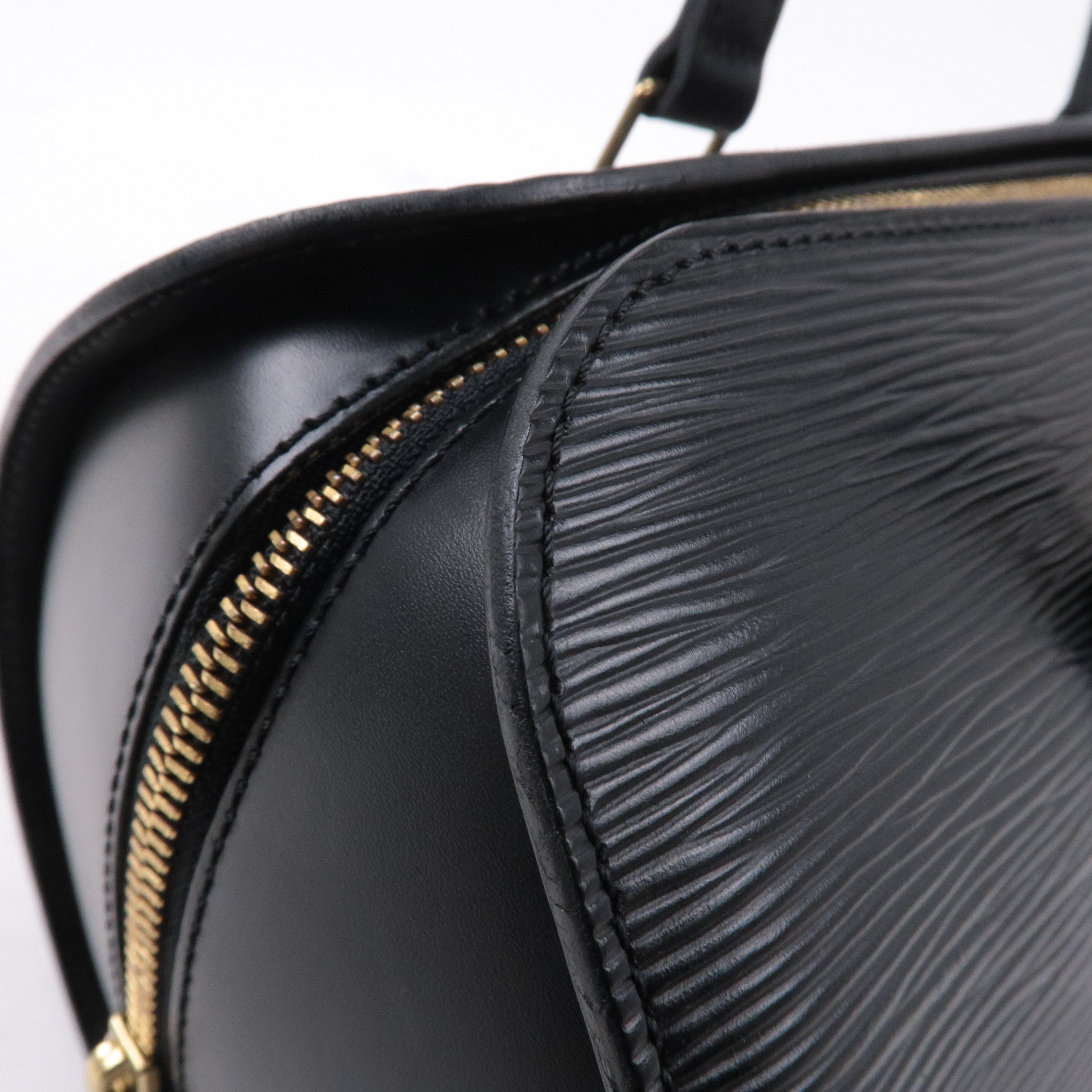 Louis Vuitton Epi Soufflot Hand Bag Noir Black M52862