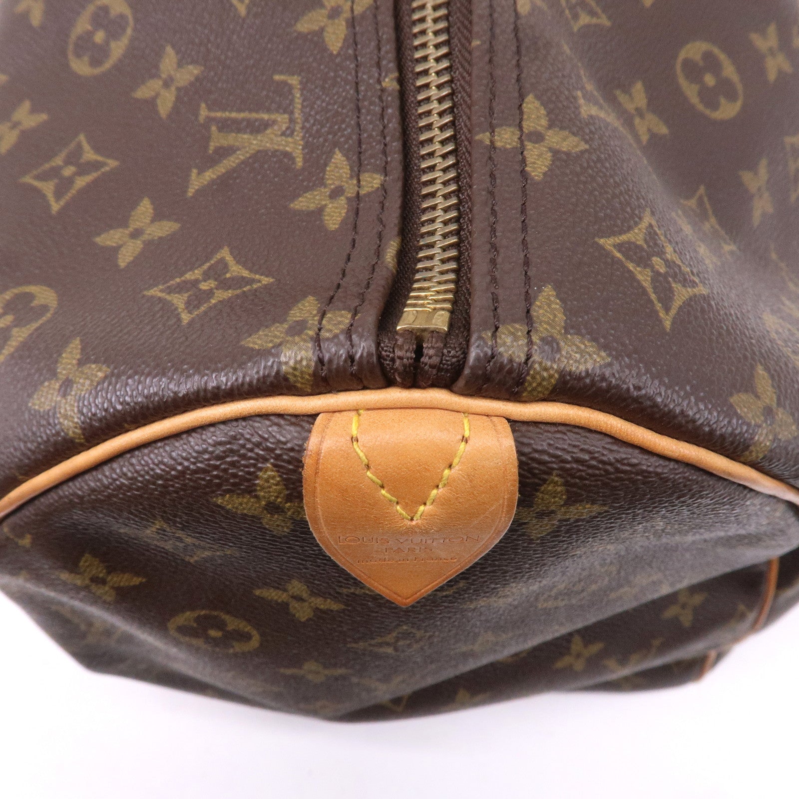 Louis Vuitton Monogram Keep All 60 Boston Bag Brown M41422