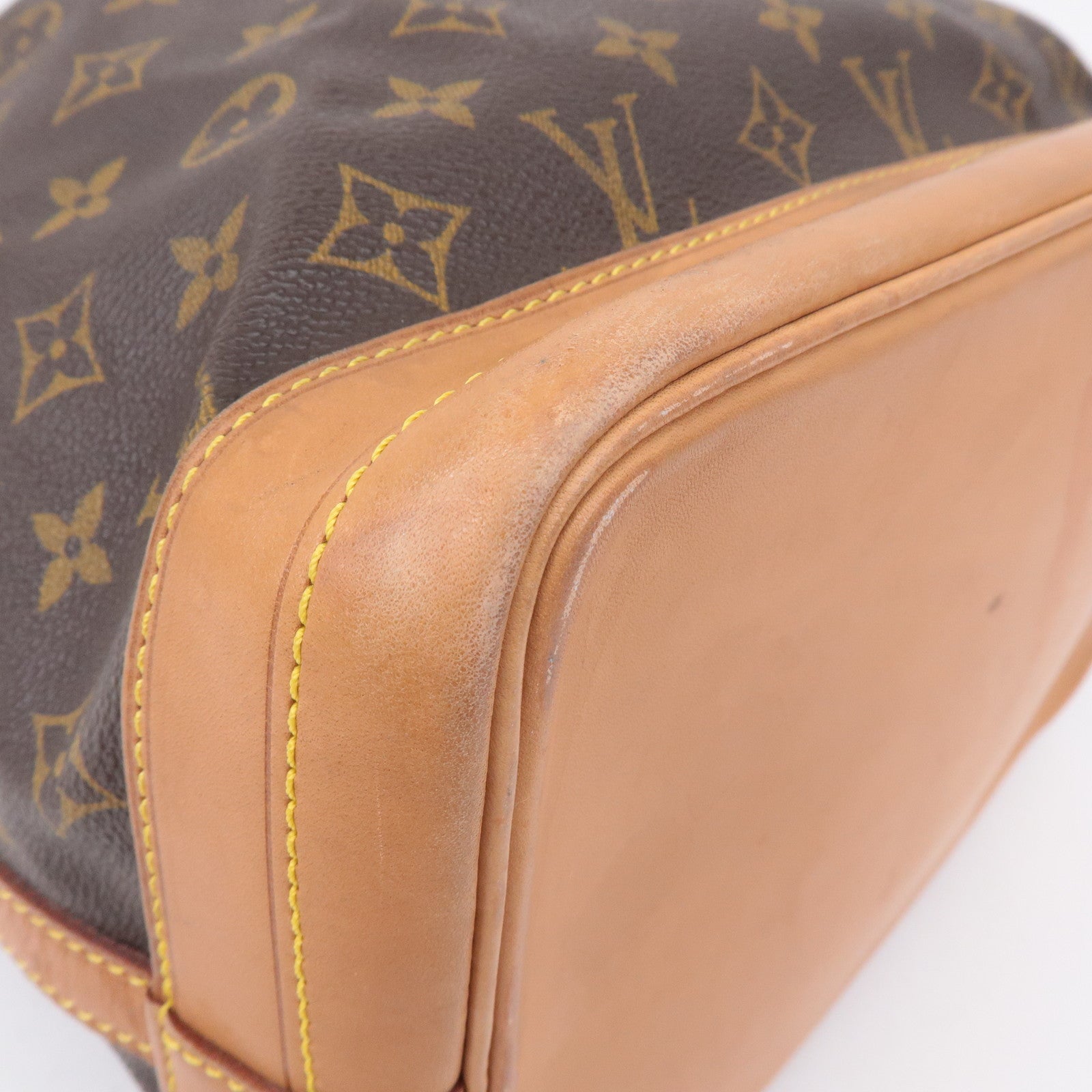 Louis Vuitton Monogram Noe Shoulder Bag Hand Bag Brown M42224
