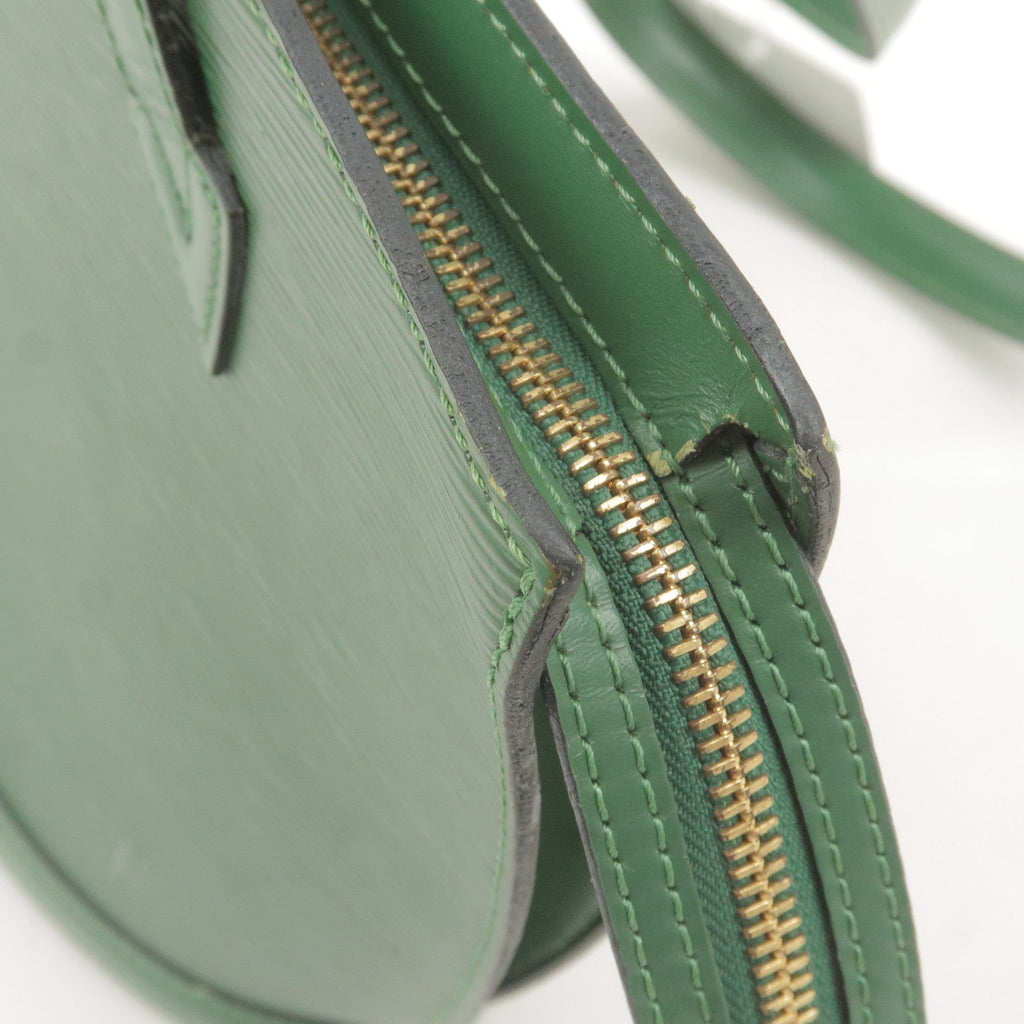 Louis Vuitton Epi Saint Jacques Shoulder Bag Borneo Green M52334