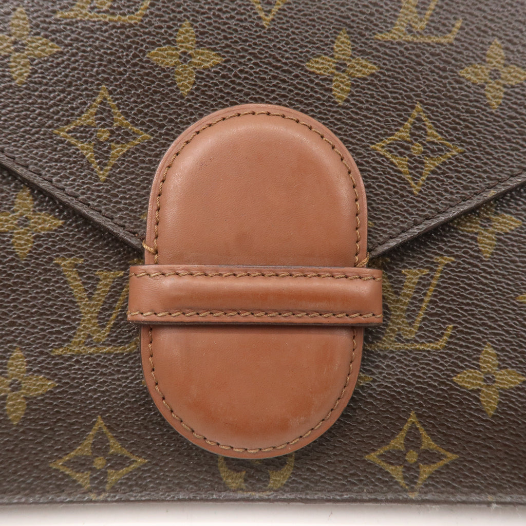 Louis Vuitton Monogram Ranelagh Clutch Bag Pouch Brown M51782