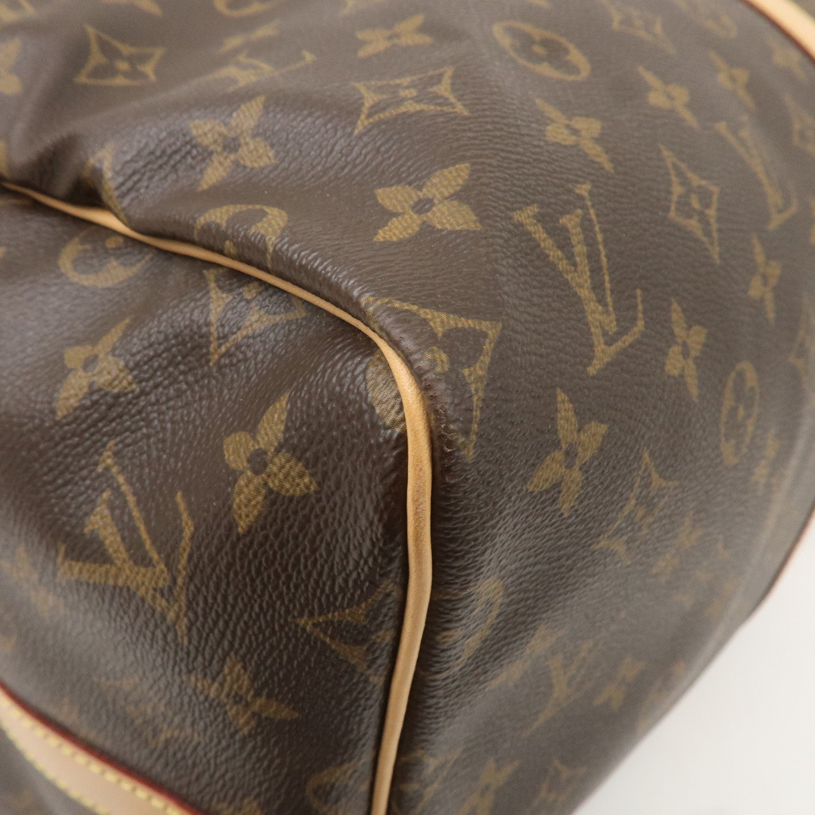 Louis Vuitton Monogram Keep All Bandouliere 55 Boston Bag M41414