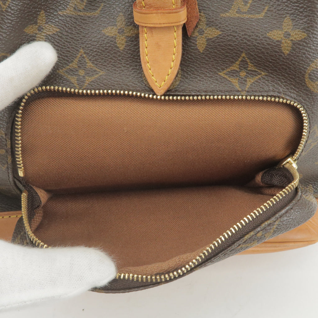 Louis Vuitton Monogram Montsouris MM Back Pack Bag M51136