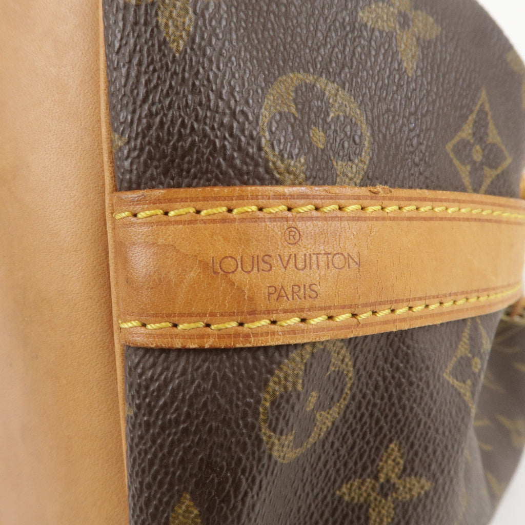 Louis Vuitton Monogram Petit Noe Shoulder Bag Brown M42226