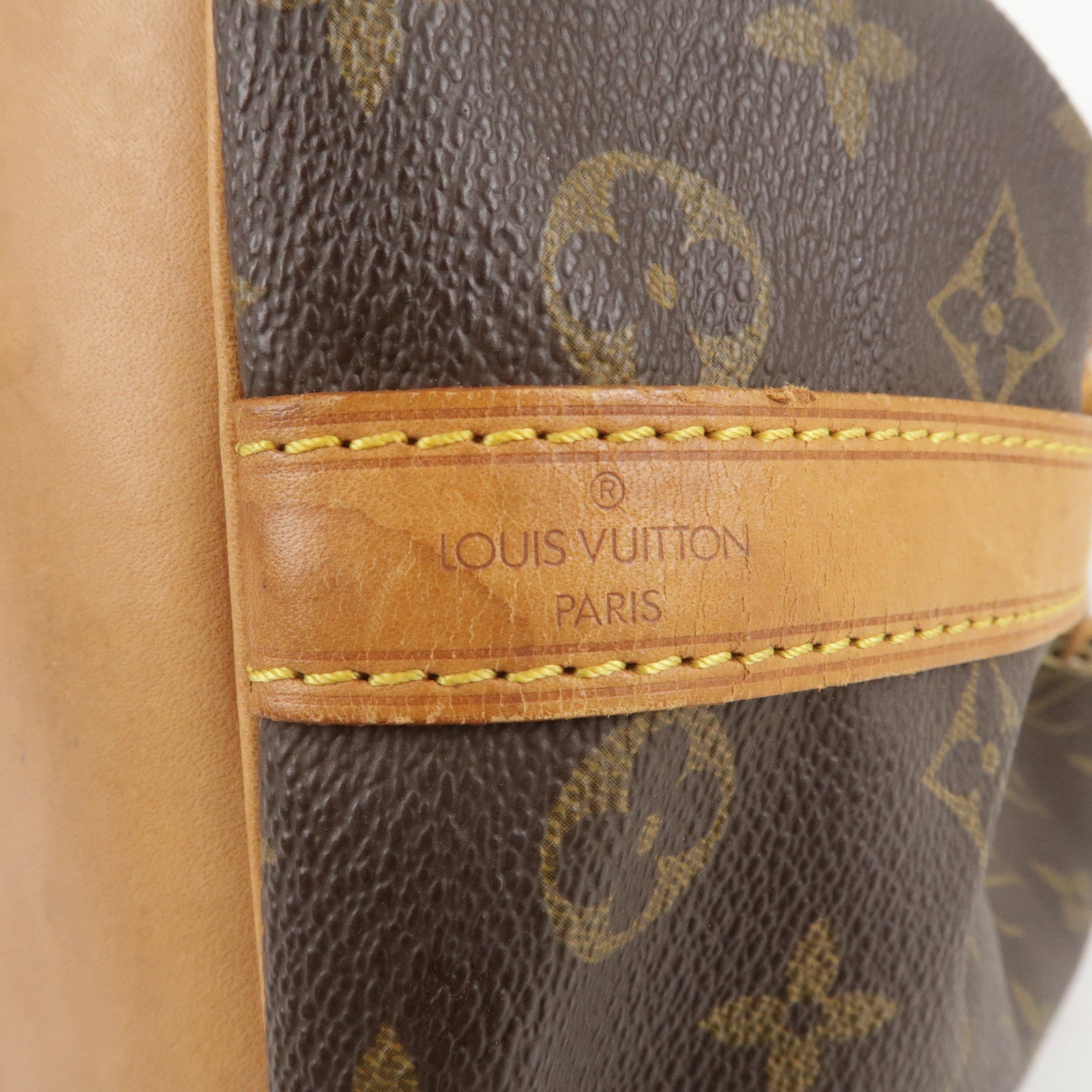 Louis Vuitton Monogram Petit Noe Shoulder Bag Brown M42226