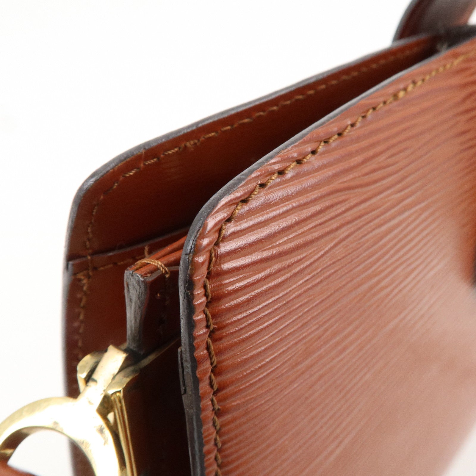 Louis Vuitton Epi Capucines Shoulder Bag M52343