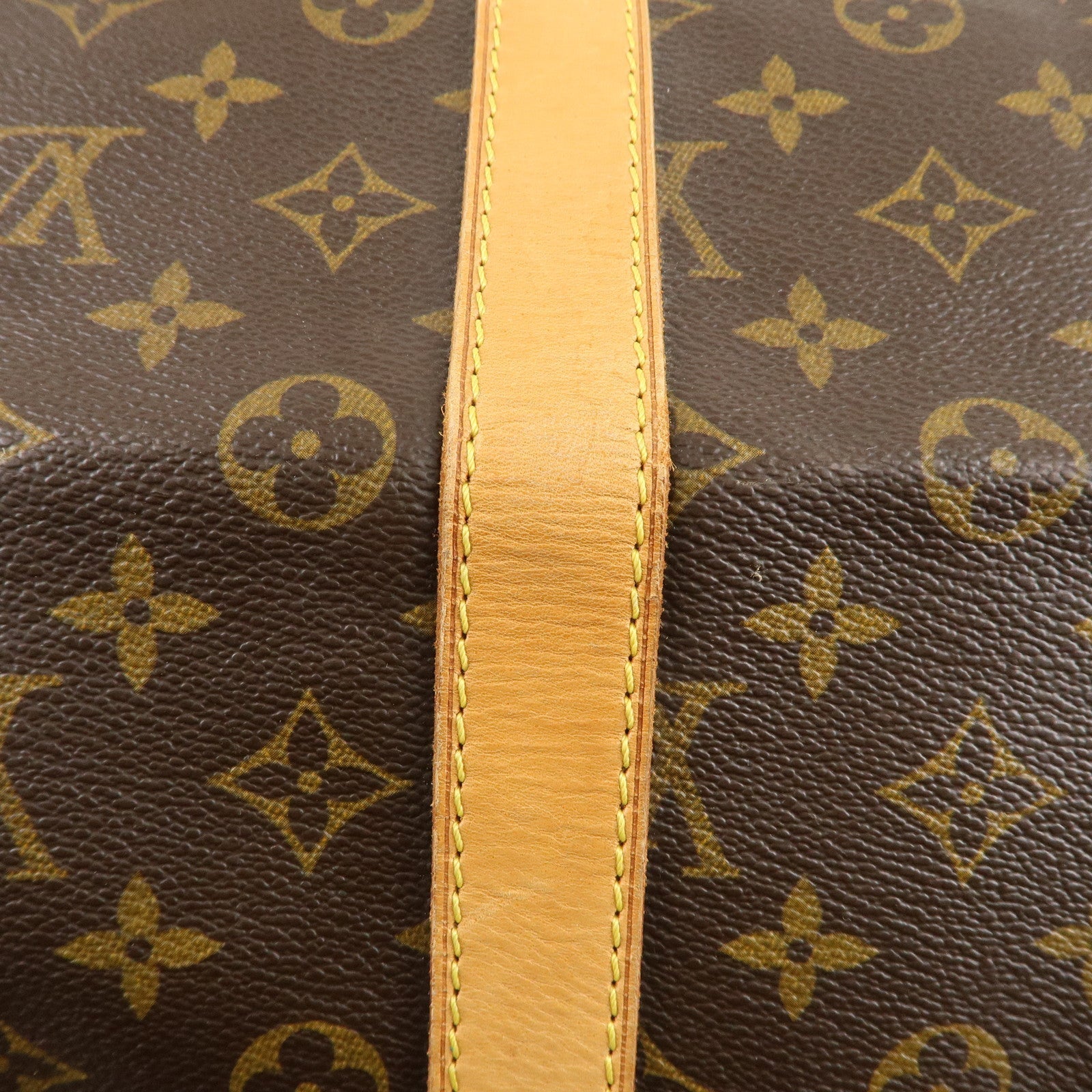 Louis Vuitton Monogram Keep All 55 Boston Bag Brown M41424