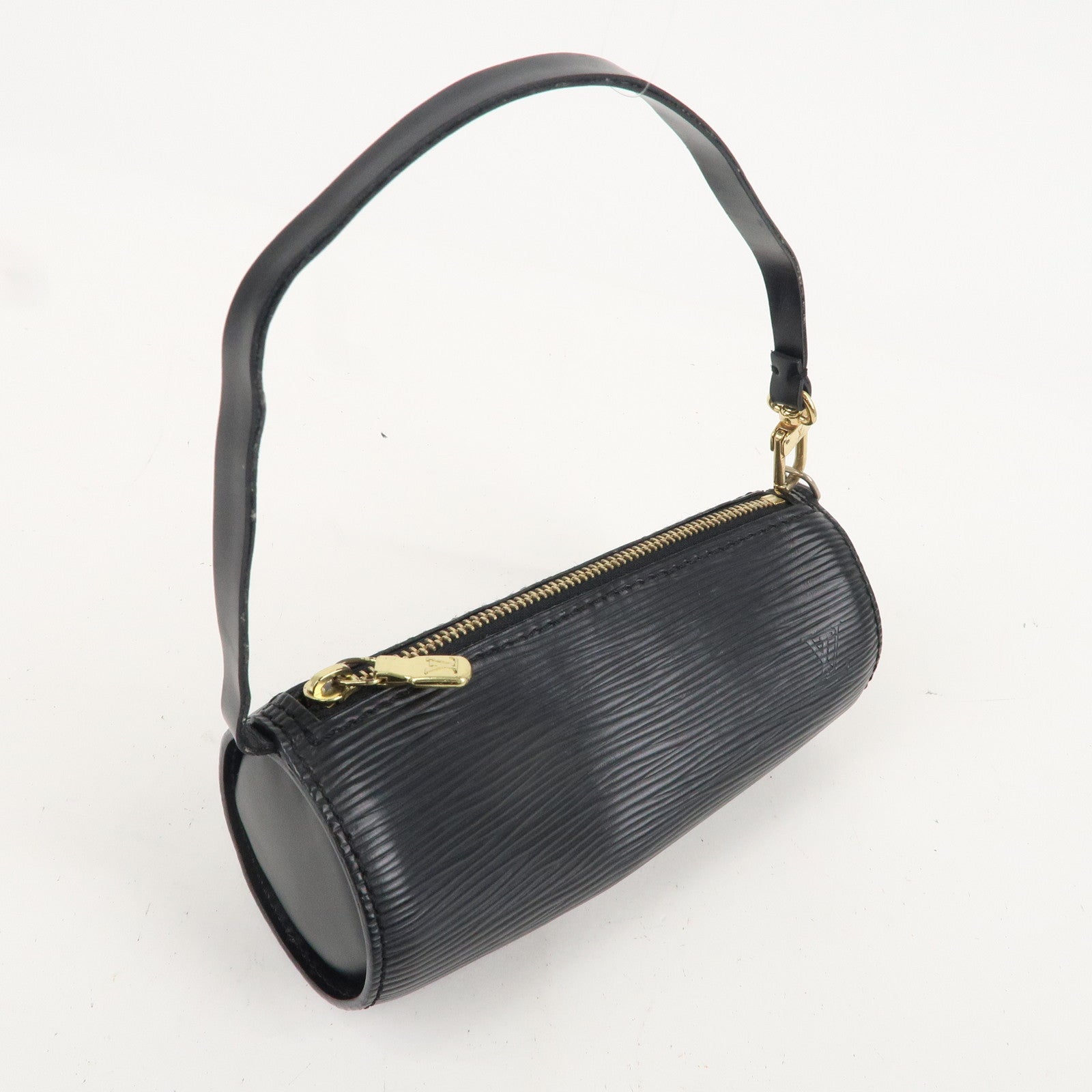 Louis Vuitton Epi Set of 2 Pouch For Soufflot Hand Bag Black Red