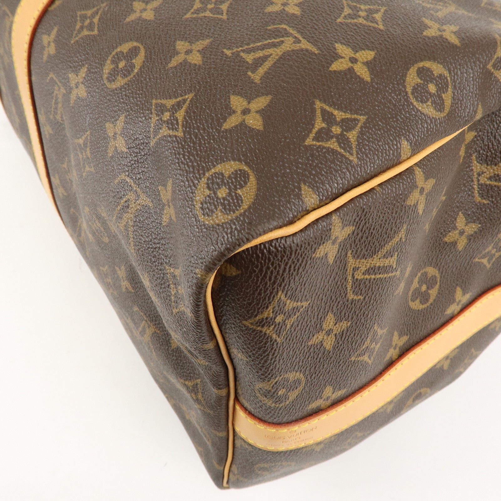 Louis Vuitton Monogram Keep All Bandouliere 50 Boston Bag M41416