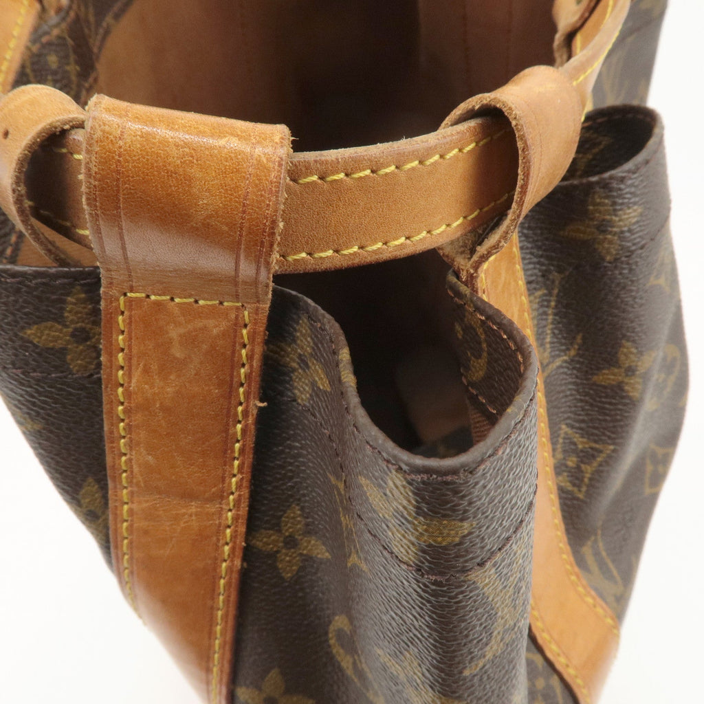 Louis Vuitton Monogram Randonnee GM Laundry Bag Brown M42244