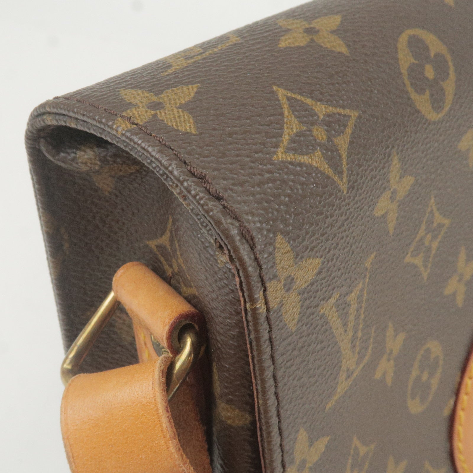 Louis Vuitton Monogram Cartouchiere 22 Shoulder Bag M51253