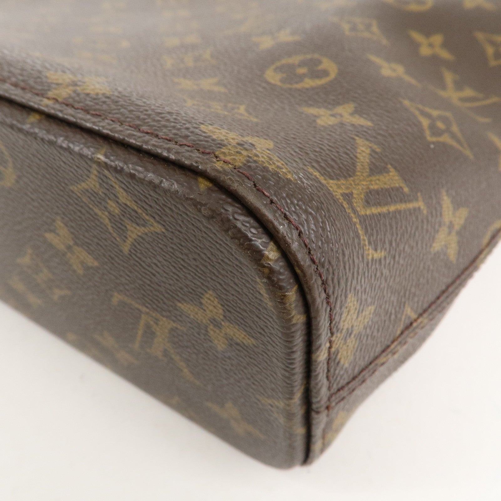 Louis Vuitton Monogram Luco Tote Bag Hand Bag Brown M51155