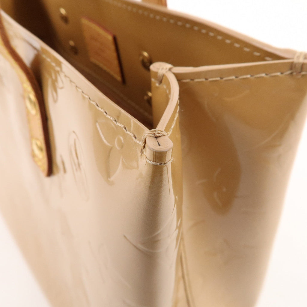 Louis Vuitton Monogram Vernis Lead PM Hand Bag Noisette M91334