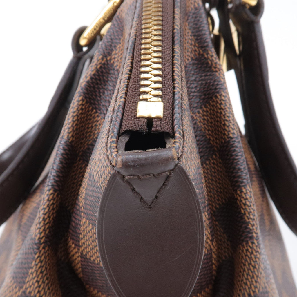 Louis Vuitton Damier Ebene Verona PM Hand Bag Brown N41117