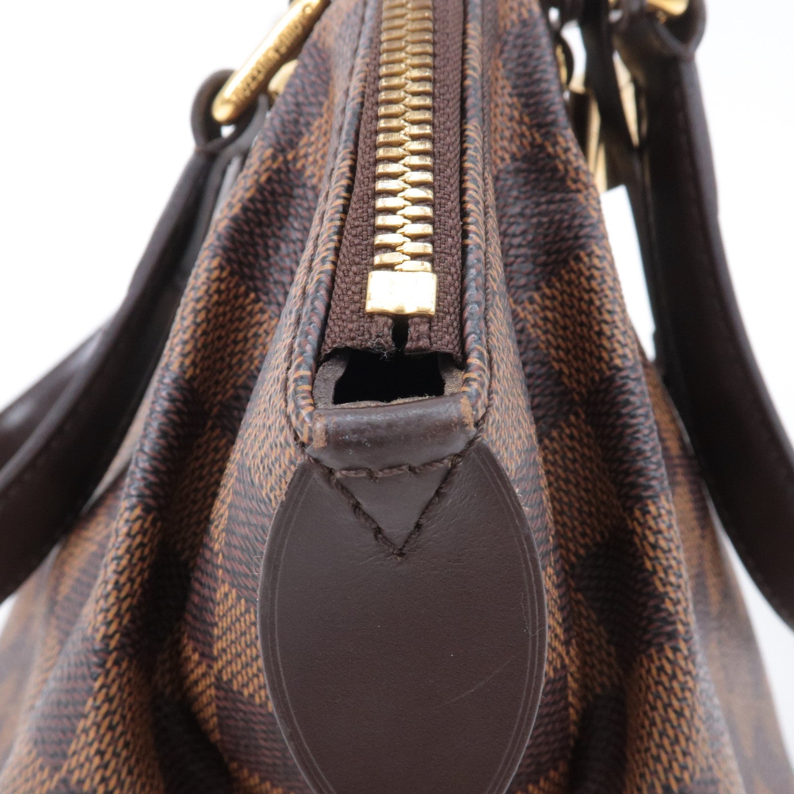 Louis Vuitton Damier Ebene Verona PM Hand Bag Brown N41117