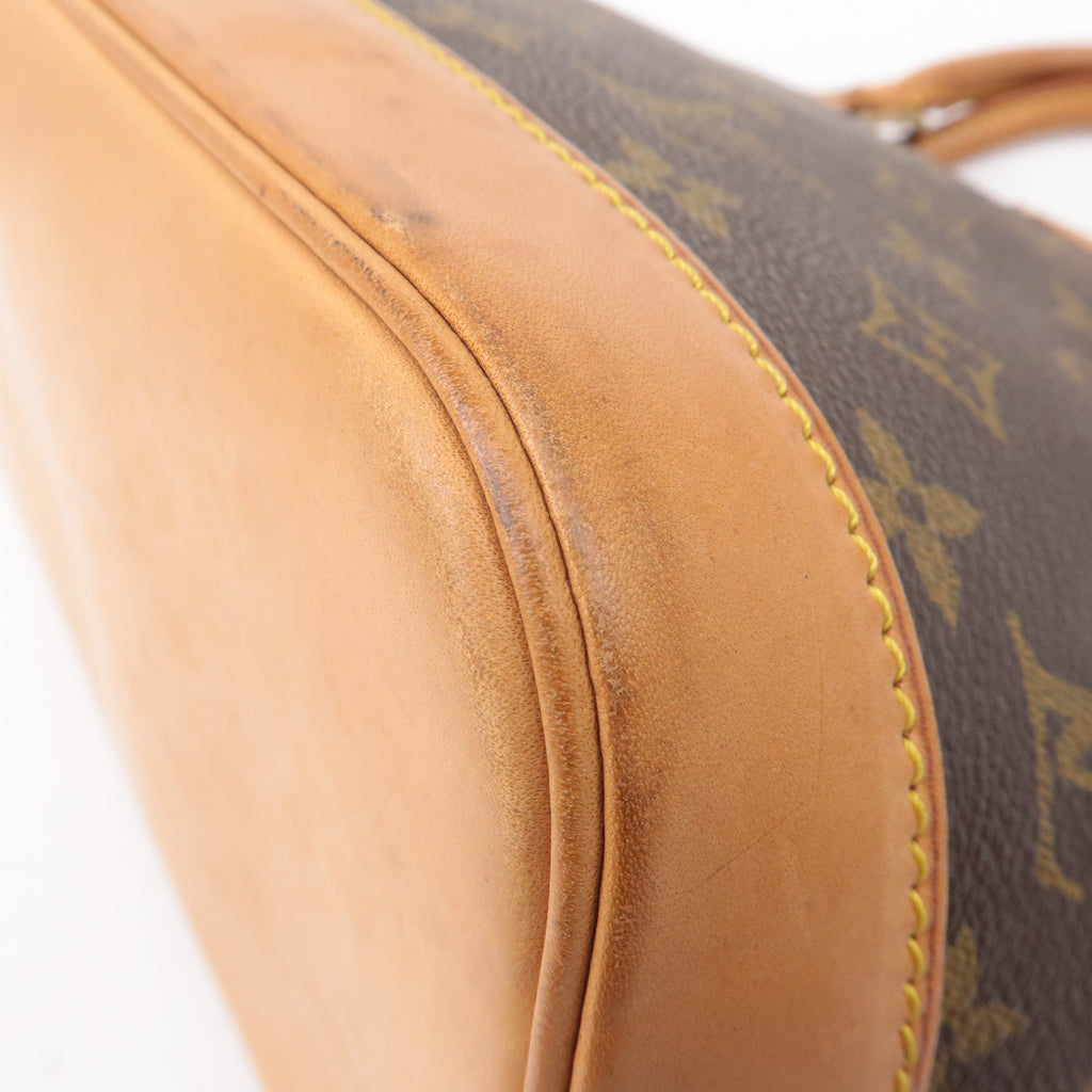 Louis Vuitton Monogram Alma Hand Bag Brown M51130