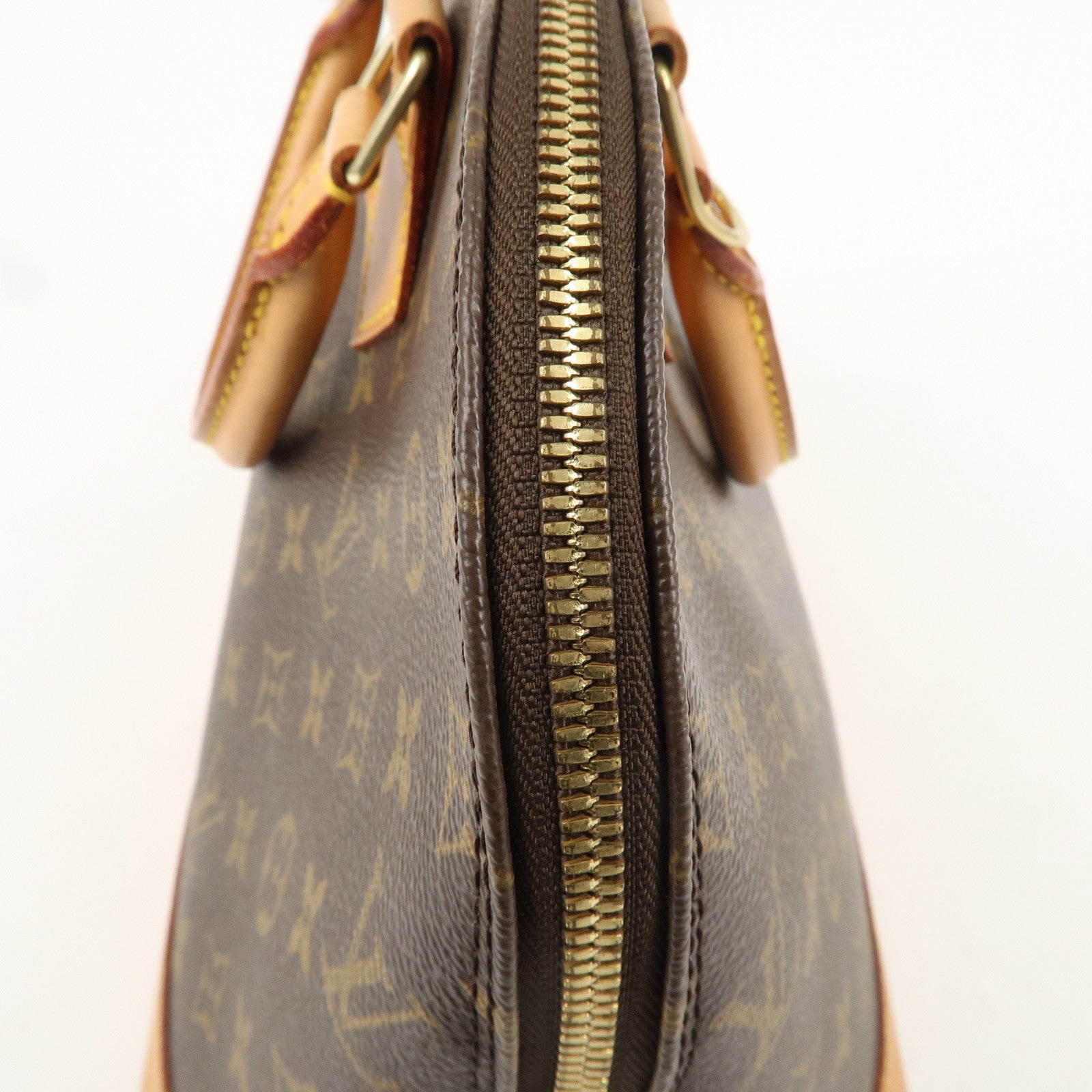 Louis Vuitton Monogram Alma Hand Bag Brown M51130