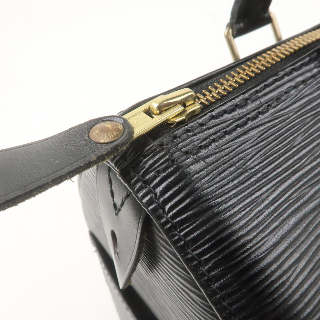 Louis Vuitton Epi Speedy 25 Boston Bag Hand Bag Noir Black M43012