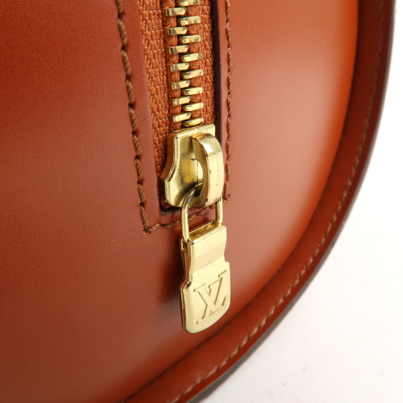 Louis Vuitton Epi Soufflot Hand Bag Kenya Brown M52223