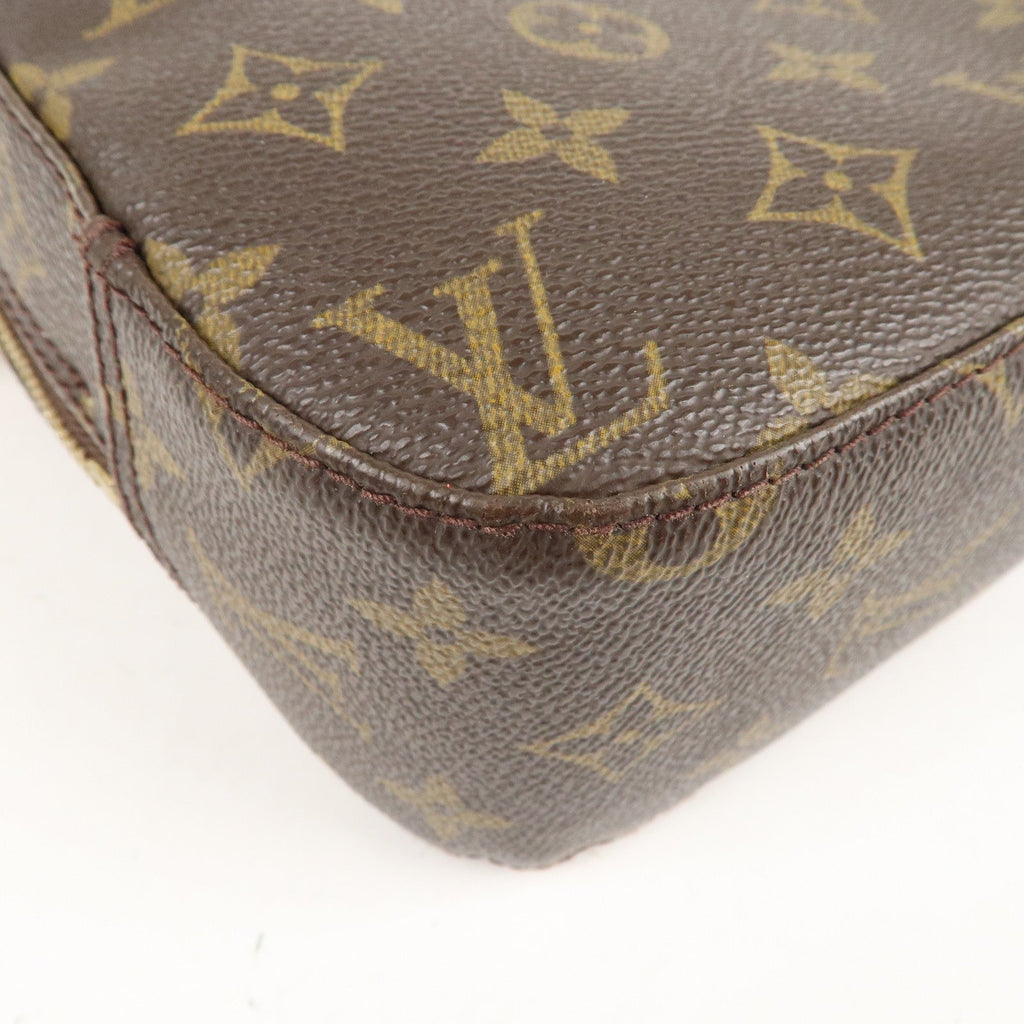 Louis Vuitton Monogram Spontini Hand Bag Brown M47500