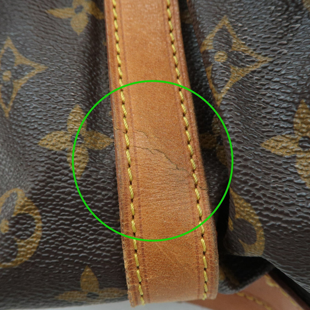 Louis Vuitton Monogram Noe Shoulder Bag Hand Bag Brown M42224