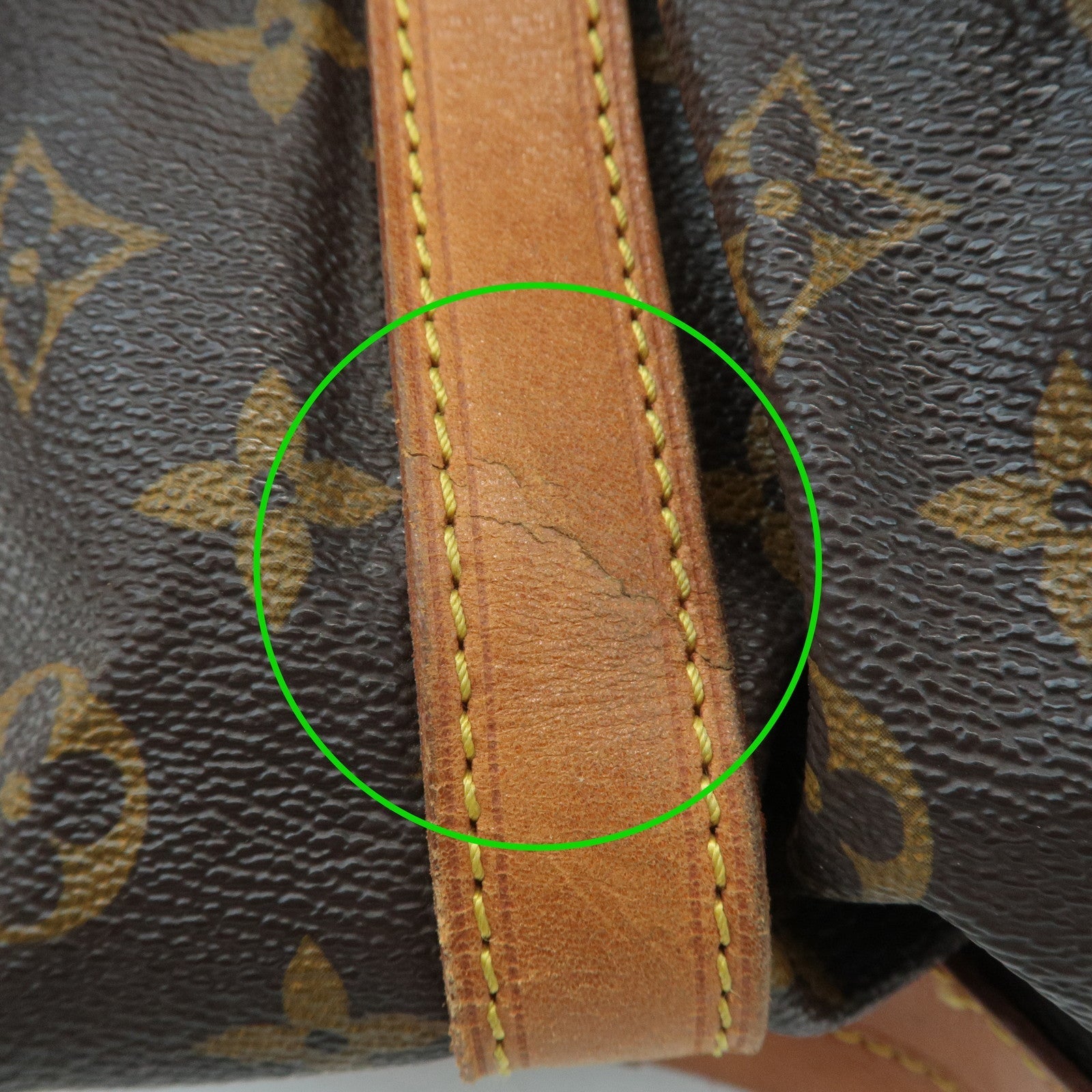 Louis Vuitton Monogram Noe Shoulder Bag Hand Bag Brown M42224