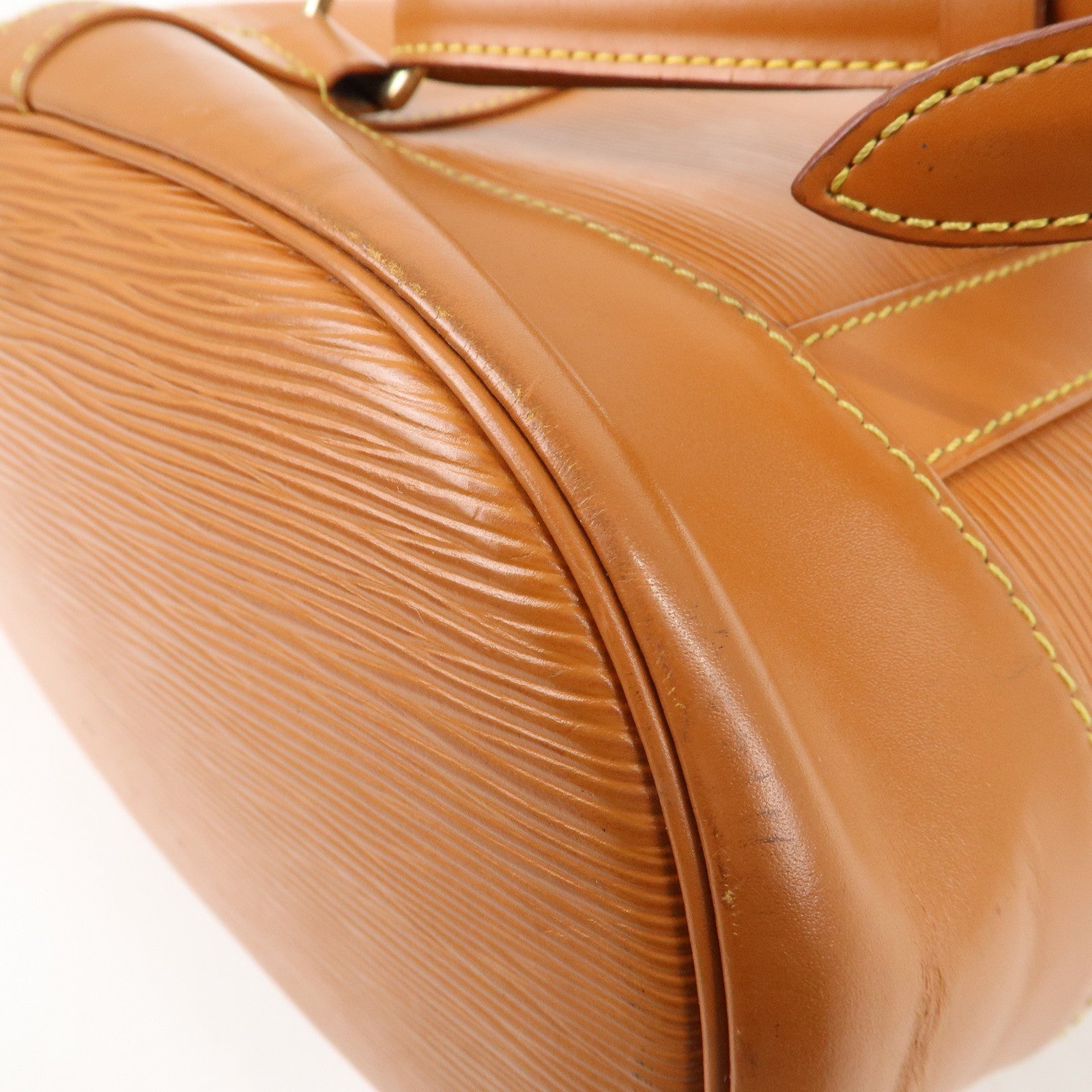 Louis Vuitton Epi Randonnee PM Laundry Bag Zipang Gold M52358