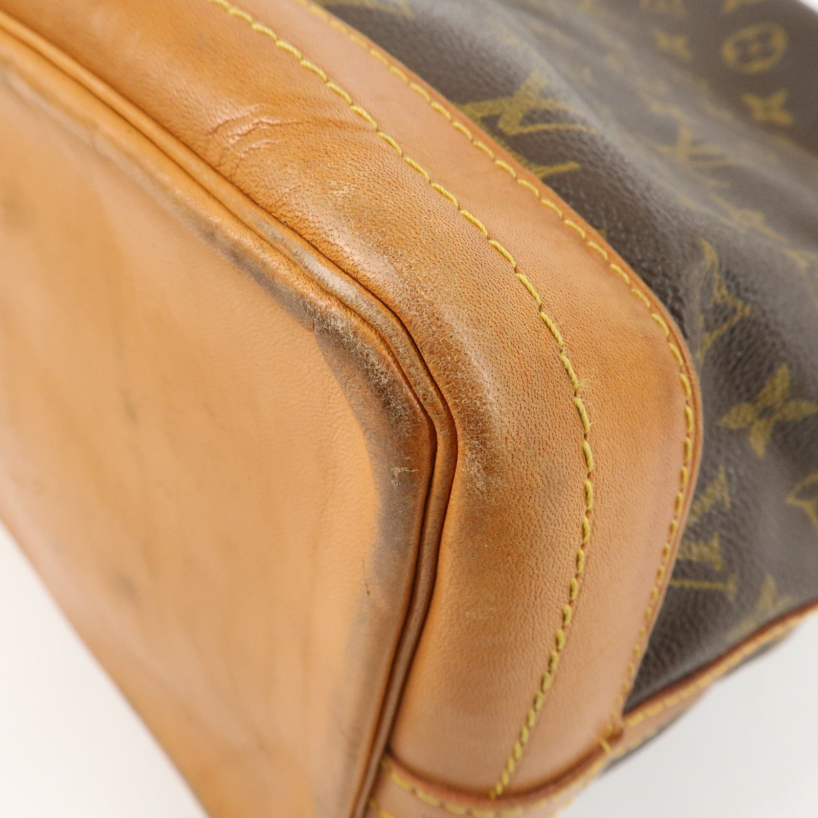 Louis Vuitton Monogram Noe Shoulder Bag Hand Bag Brown M42224