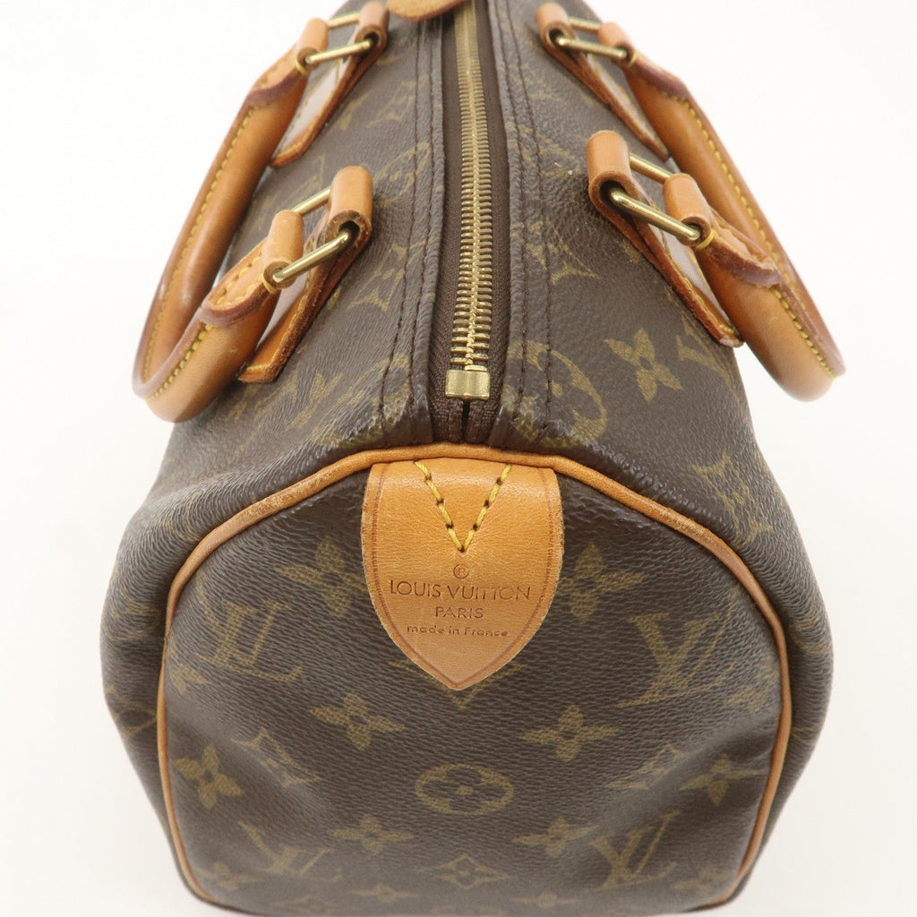 Louis Vuitton Monogram Speedy 25 Hand Bag Boston Bag M41528