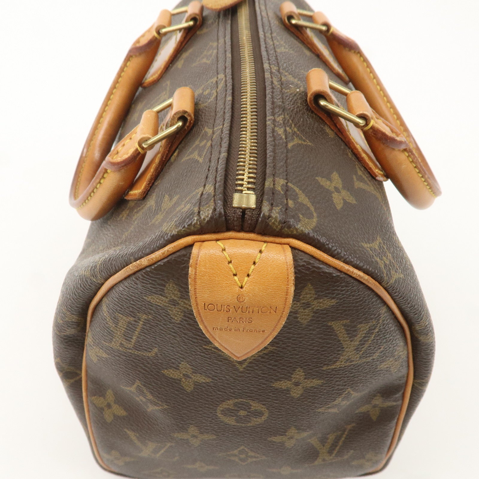 Louis Vuitton Monogram Speedy 25 Hand Bag Boston Bag M41528