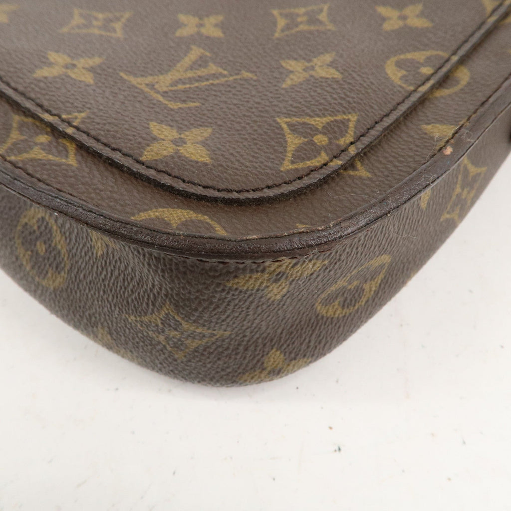 Louis Vuitton Monogram Saint Cloud MM Shoulder Bag Brown M51243