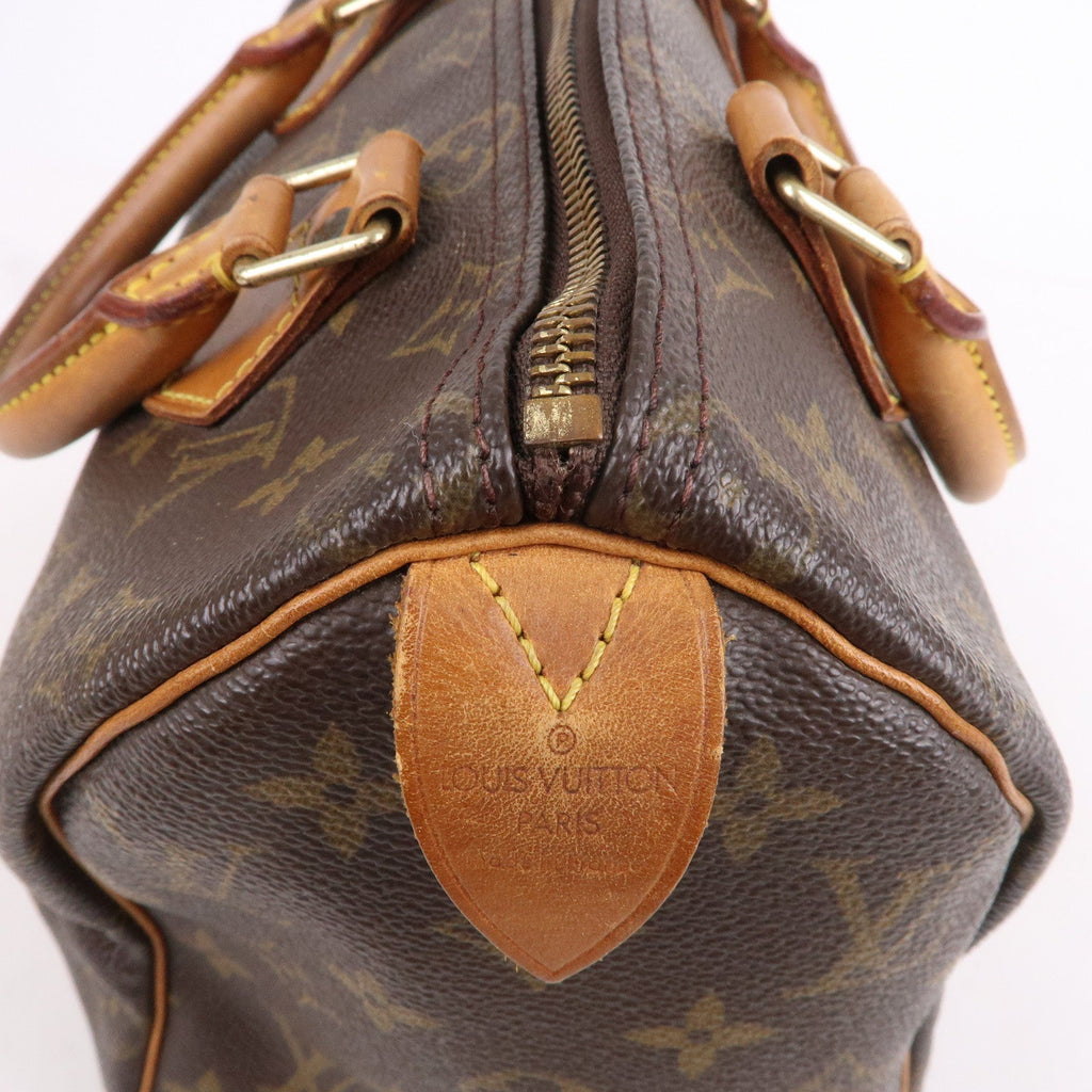 Louis Vuitton Monogram Speedy 25 Hand Bag Boston Bag M41528