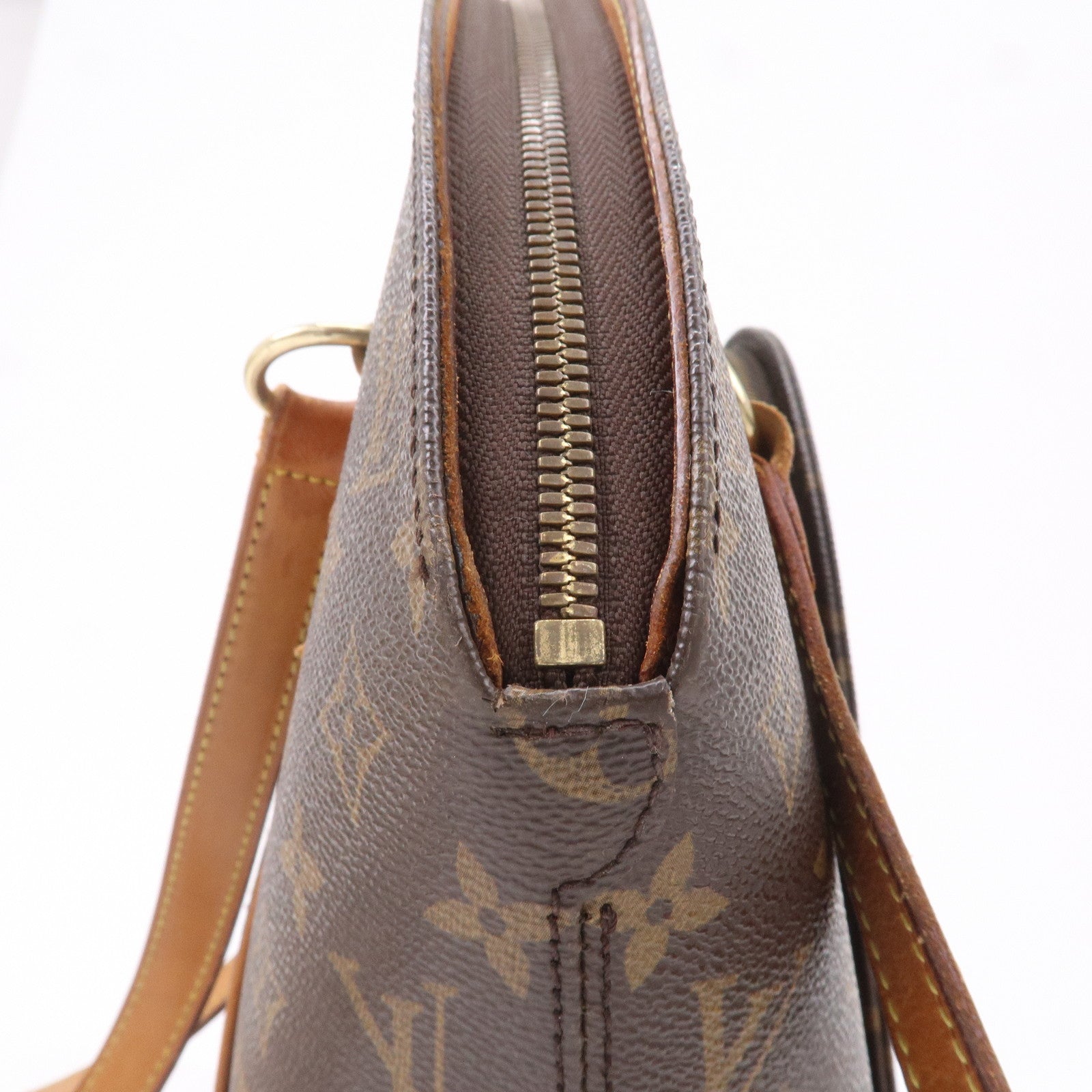 Louis Vuitton Monogram Ellipse Shopping Shoulder Bag Brown M51128