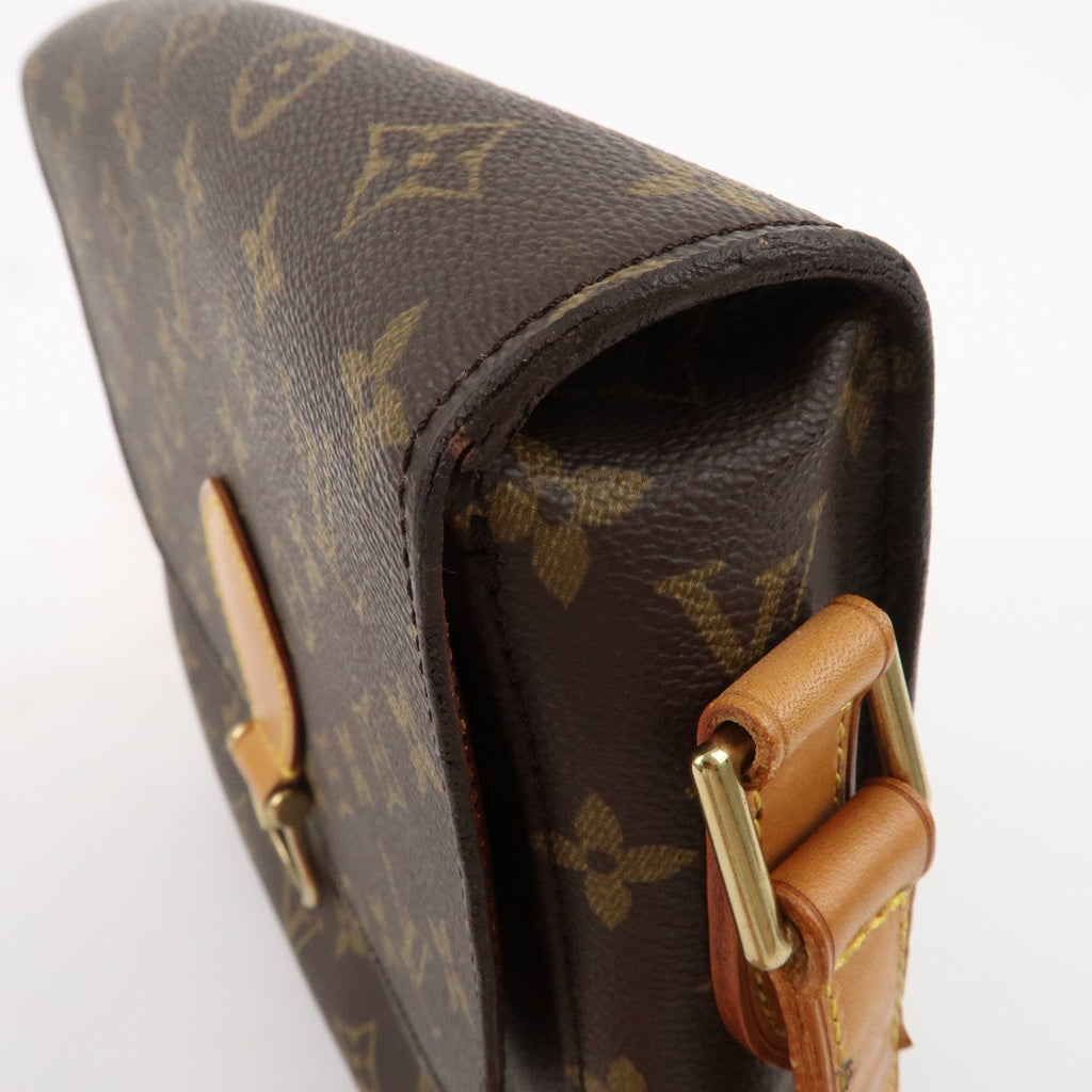 Louis Vuitton Monogram Saint Cloud GM Shoulder Bag Brown M51242