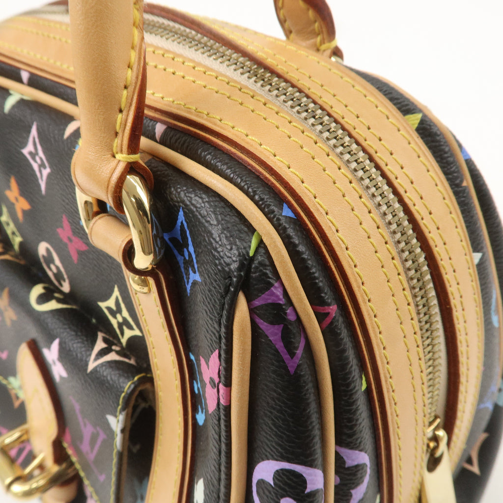 Louis Vuitton Monogram Multi Color Priscilla Hand Bag Noir M40096