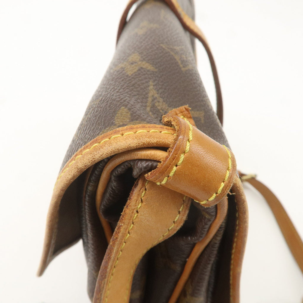 Louis Vuitton Monogram Saumur 30 Shoulder Bag Brown M42256