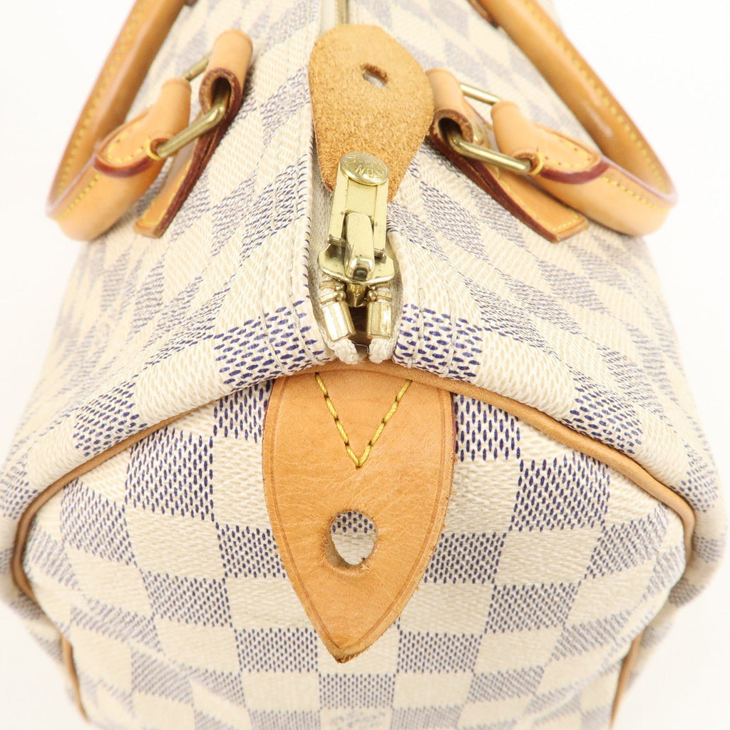 Louis Vuitton Damier Azur Speedy 30 Boston Hand Bag N41533