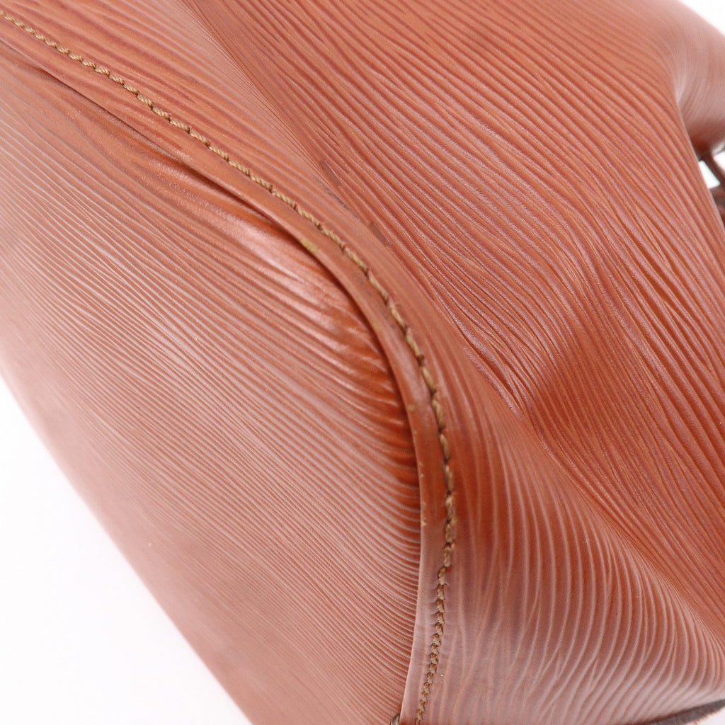 Louis Vuitton Epi Petit Noe Shoulder Bag Kenya Brown M44103