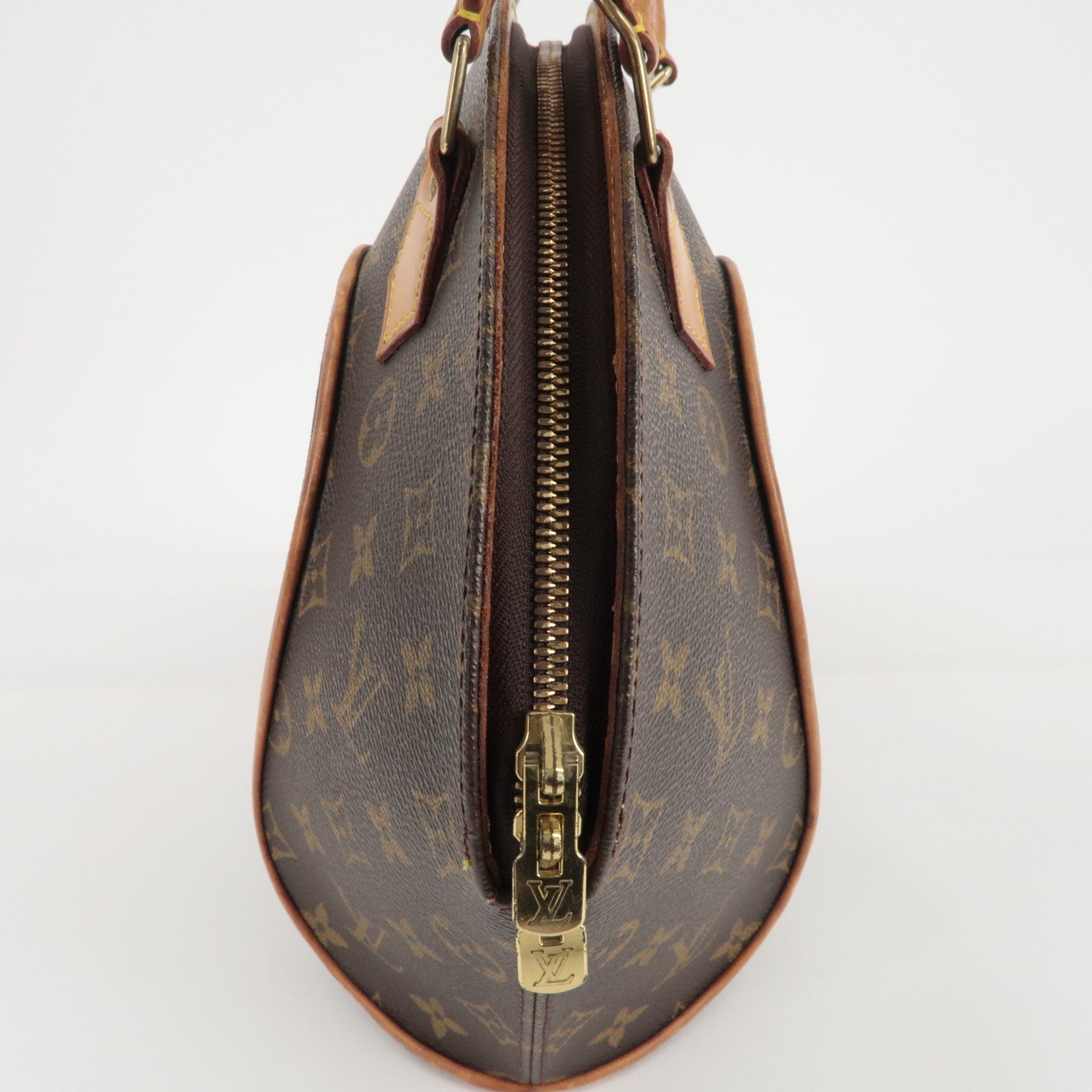 Louis Vuitton Monogram Ellipse PM Hand Bag Brown M51127