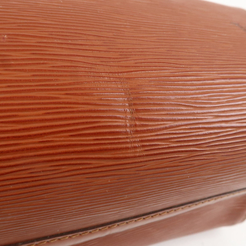 AuthenticLouis Vuitton Epi Speedy 25 Hand Boston Bag Kenya Brown M43013