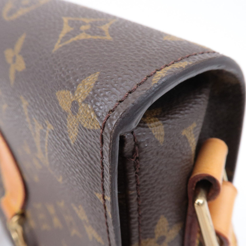Louis Vuitton Monogram Saint Cloud GM Shoulder Bag Brown M51242