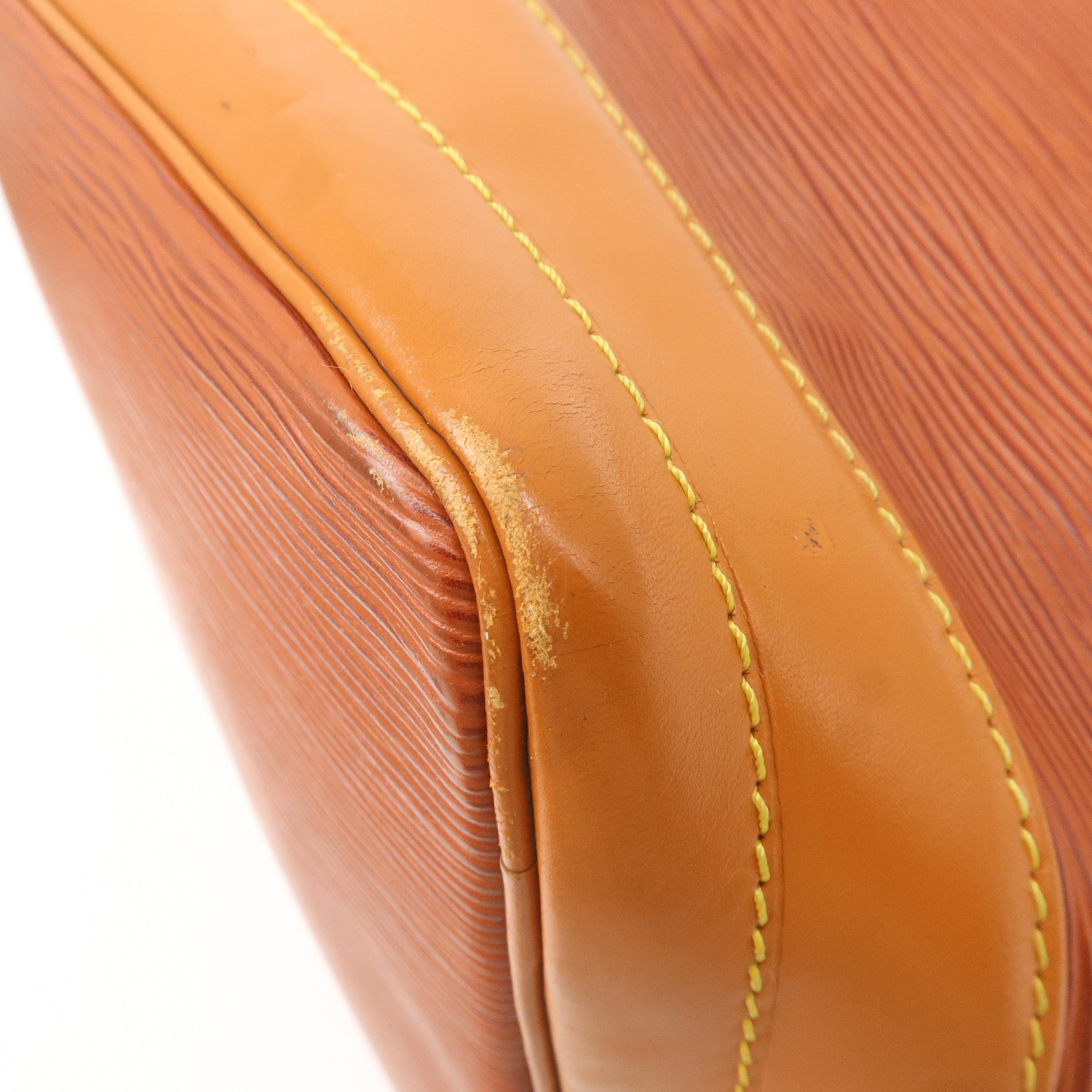 Louis Vuitton Epi Noe Bi-Color Shoulder Bag Kenya Brown M44028