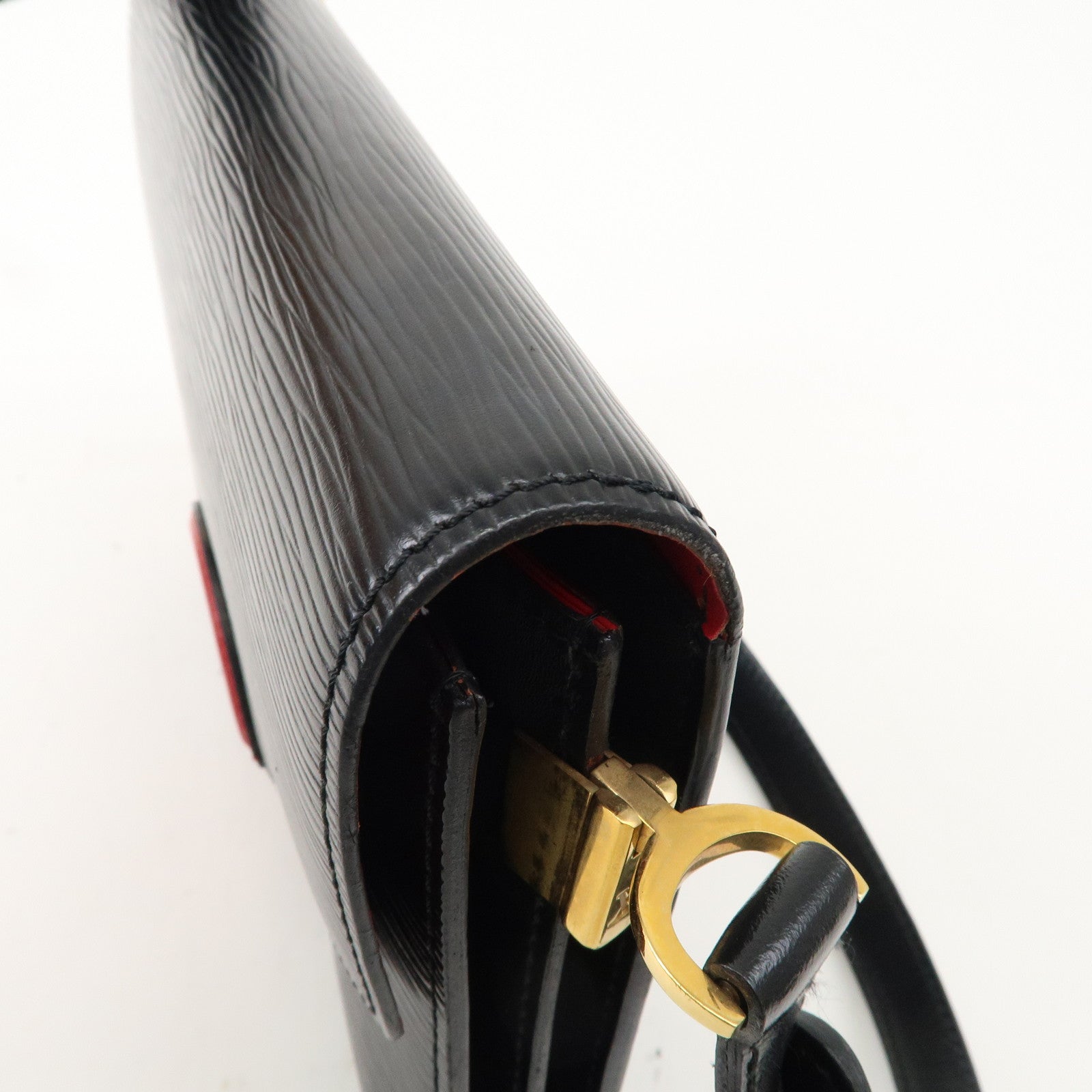 Louis Vuitton Epi Osh Hand Bag Shoulder Bag Noir Black M52447