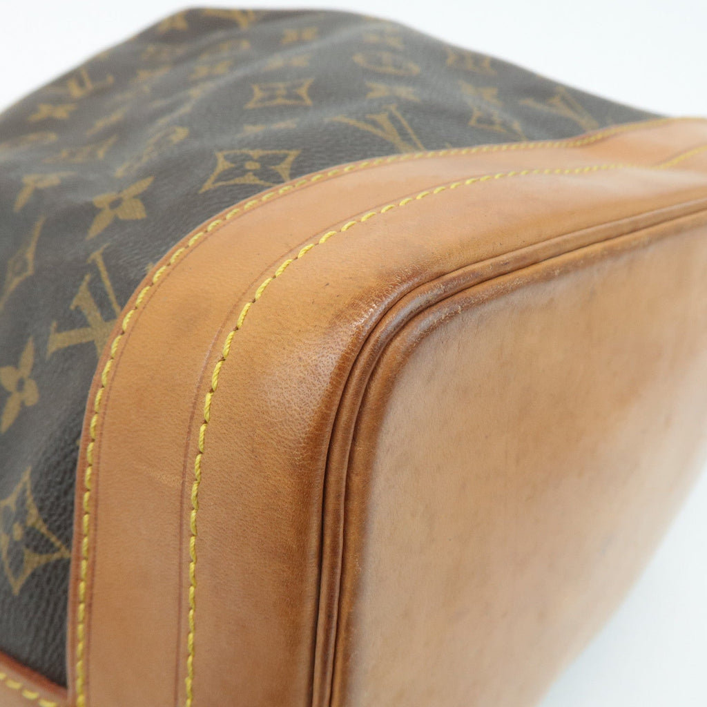 Louis Vuitton Monogram Noe Shoulder Bag Hand Bag Brown M42224