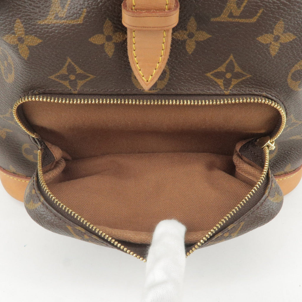 Louis Vuitton Monogram Montsouris MM Back Pack Bag M51136