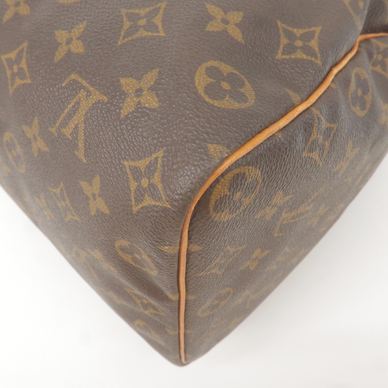 Louis Vuitton Monogram Speedy 35 Hand Bag Boston Bag M41524